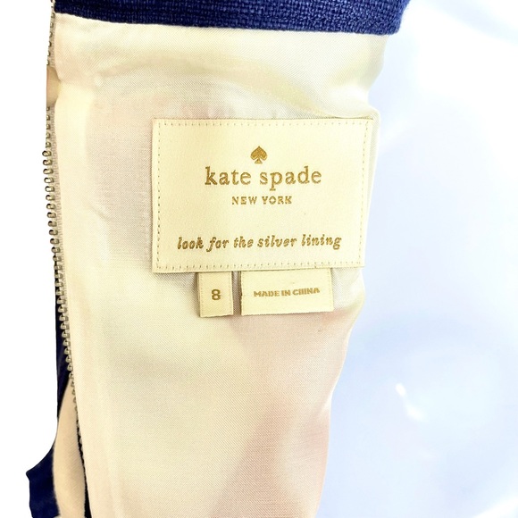 Kate Spade Geometric Zuma Sleeveless Sheath Dress Size 8 - Picture 7 of 8